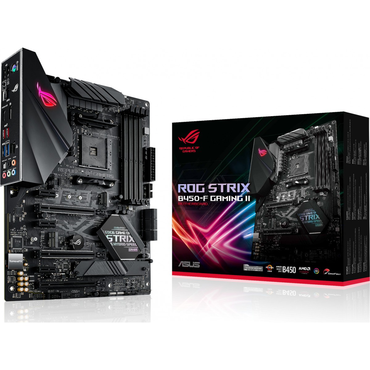 MOTHERBOARD ASUS ROG STRIX B450-F GAMING II AM4 AMD 90MB15V0-M0EAY0