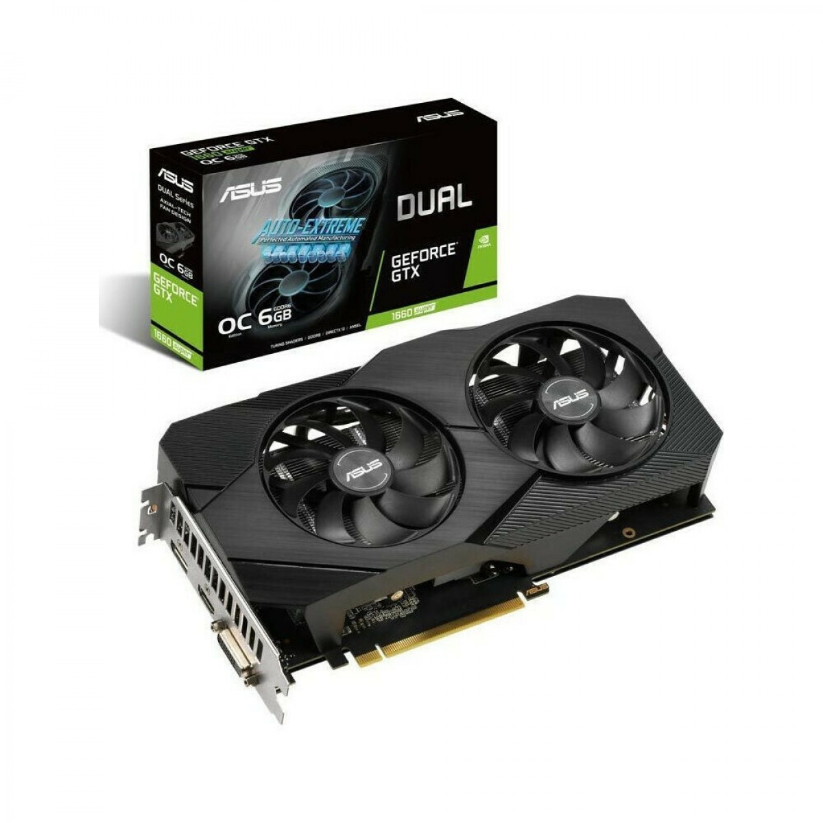 VGA ASUS GEFORCE GTX1660 SUPER 6GB DUAL OC EVO 90YV0DS3-M0NA00