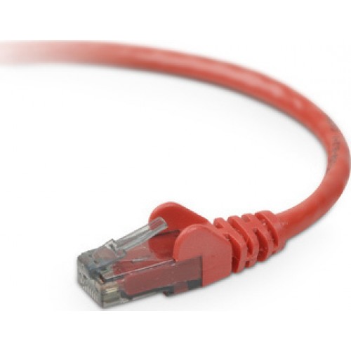 ΚΑΛΩΔΙΟ ΔΙΚΤΥΟΥ BELKIN CAT 6 1m UTP RED SNAGLESS (A3L980B01M-REDS)