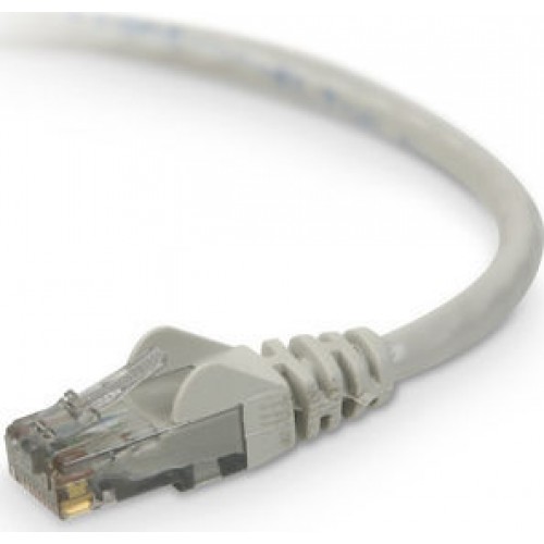 ΚΑΛΩΔΙΟ ΔΙΚΤΥΟΥ BELKIN CAT 6 1m UTP GREY SNAGLESS (A3L980B01M-S)