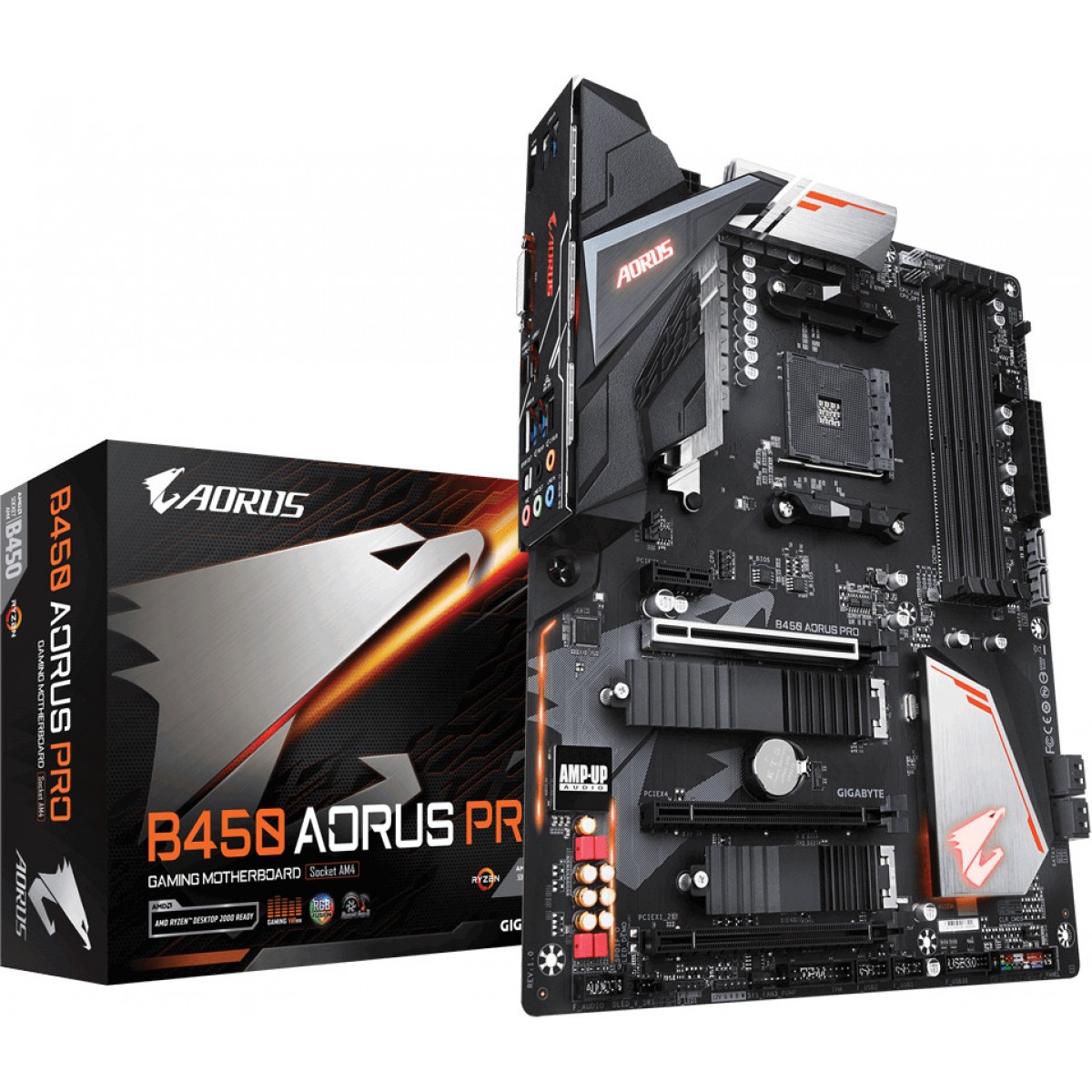 Motherboard Gigabyte B450 Aorus Pro AM4 AMD rev.1.0