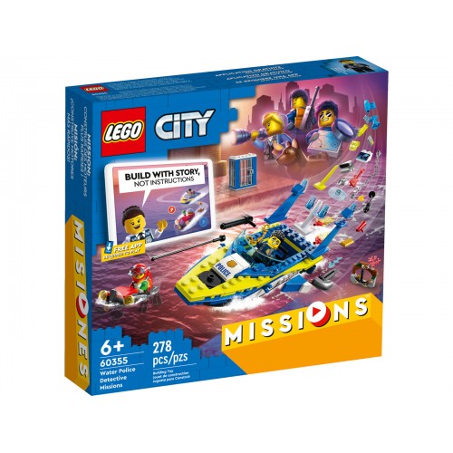 LEGO CITY 60355 WATER POLICE DETECTIVE MISSION