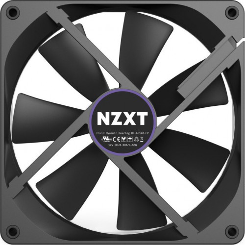 COOLING CASE FAN NZXT AER P120 120mm STATIC PRESSURE 4PIN FLUID BEARING RF-AP120-FP