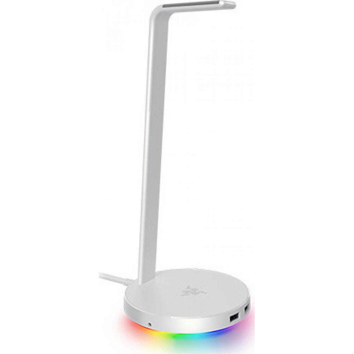 RAZER BASE STATION V2 MERCURY CHROMA ENABLED HEADSET STAND USB 3.1&7.1 SURROUND RC21-01510300-R3M1