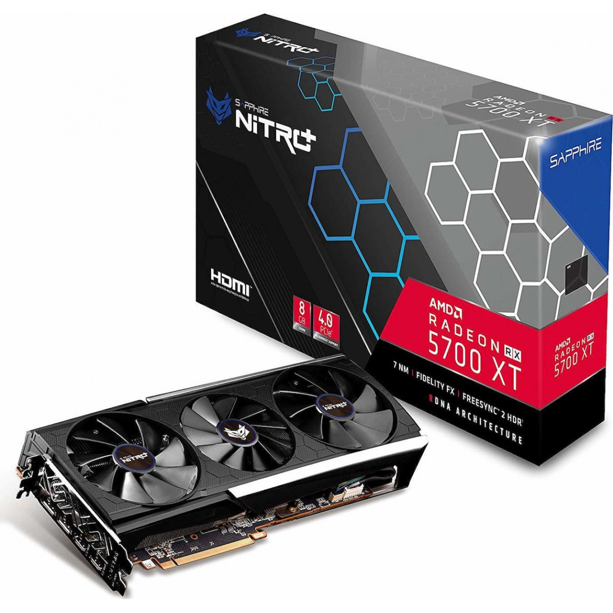 VGA SAPPHIRE RADEON RX5700 XT 8GB GDDR6 NITRO+ 11293-03-40G
