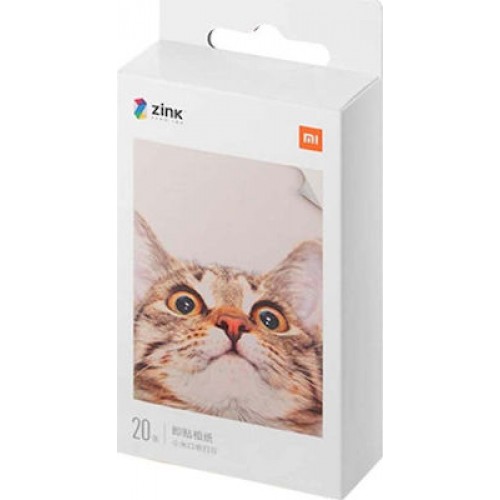 XIAOMI MI POCKET PHOTO PRINTER PAPER 2x3 inch 20SHEETS TEJ4019GL