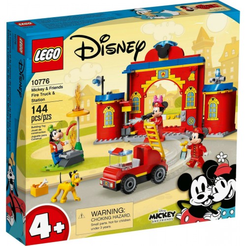 LEGO DISNEY 10776 MICKEY AND FRIENDS FIRE TRUCK & STATION