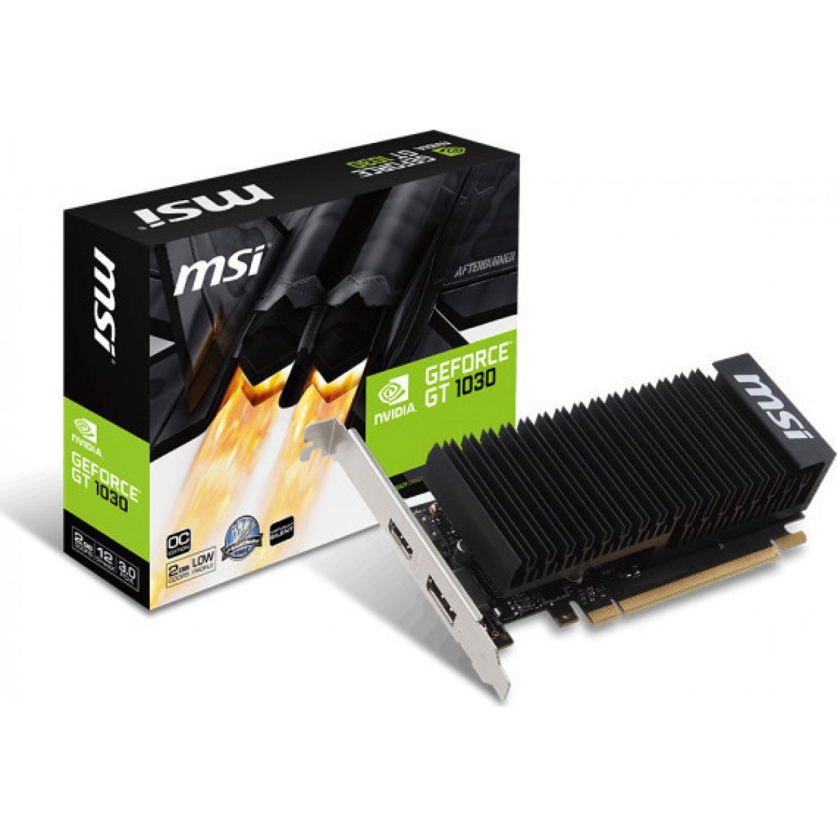 VGA MSI GEFORCE GT1030 2GB 2GHD4 LP OC V809-2825R