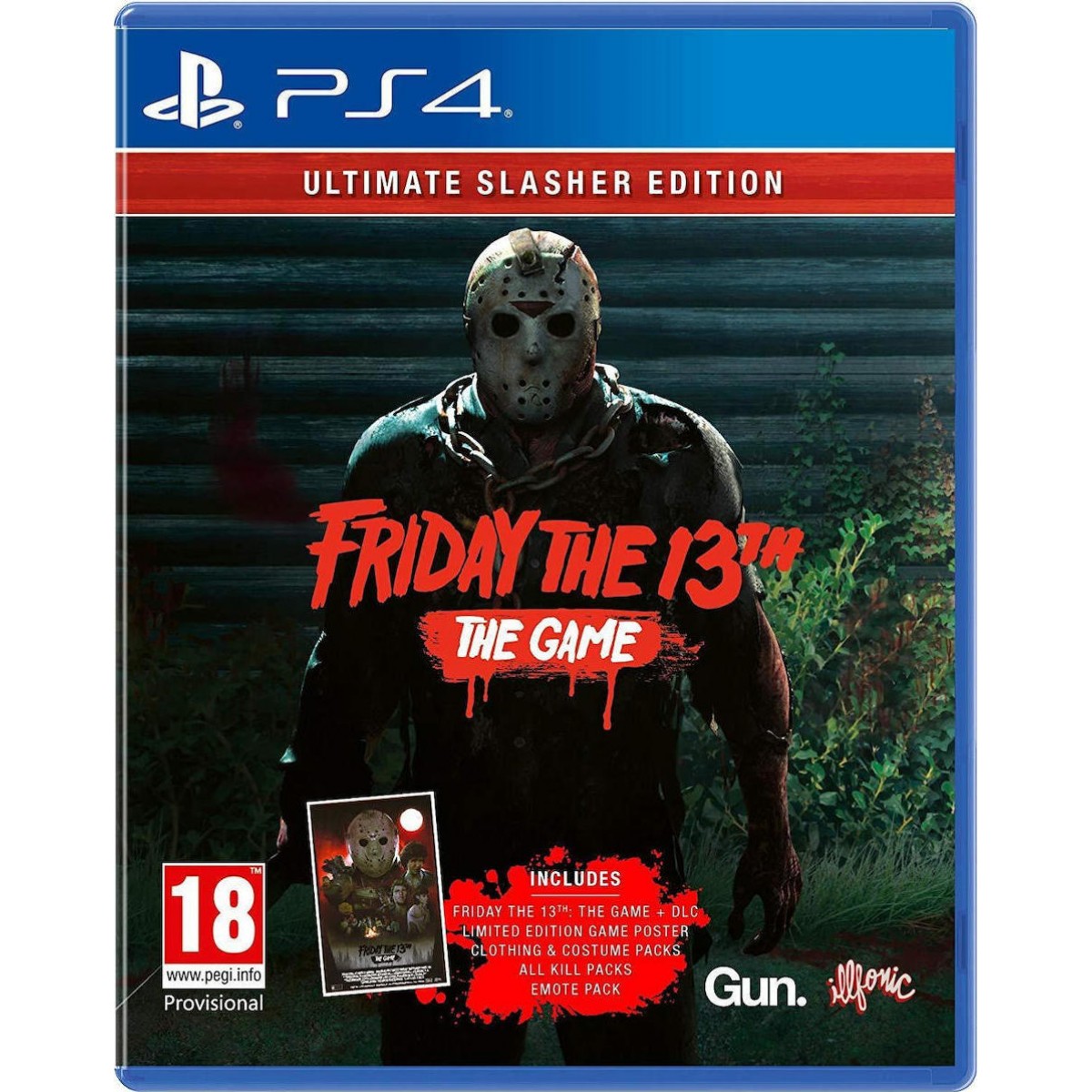 PS4 FRIDAY 13th ULTIMATE SLASHER EDITION GAME