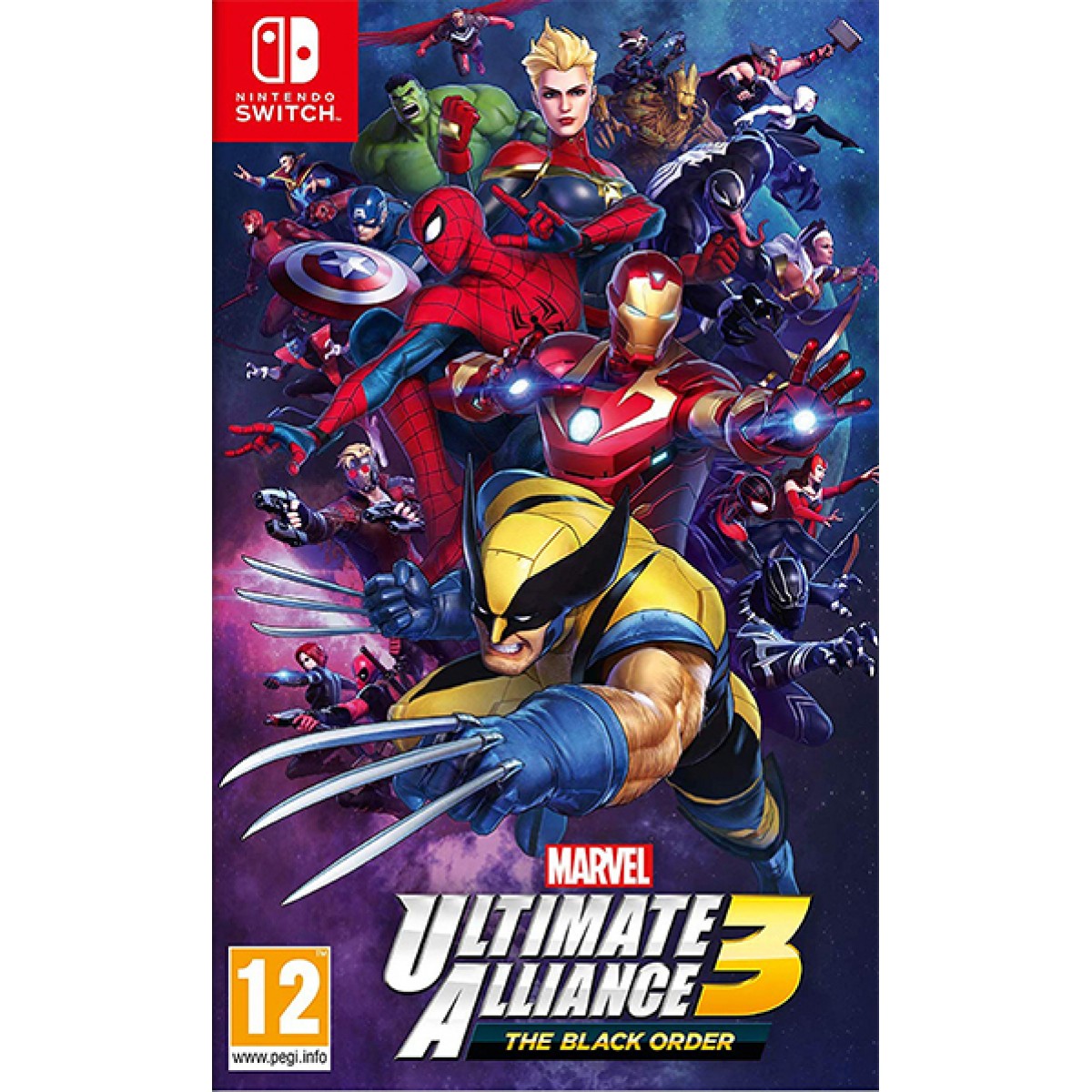 NINTENDO SWITCH MARVEL ULTIMATE ALLIANCE 3 THE BLACK ORDER GAME