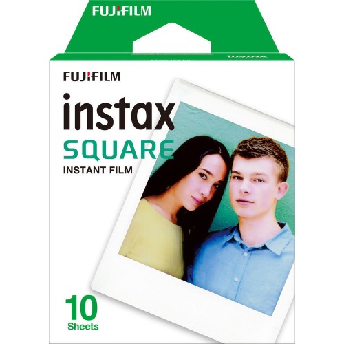 FILM FUJIFILM INSTAX SQUARE 10 PACK WHITE FRAME 16549278