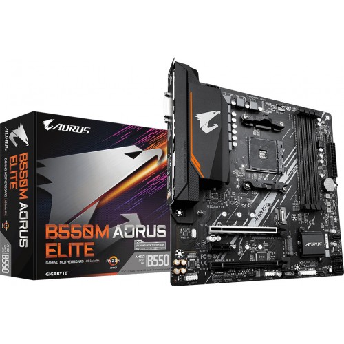 MOTHERBOARD GIGABYTE GA B550M AORUS ELITE AM4 AMD