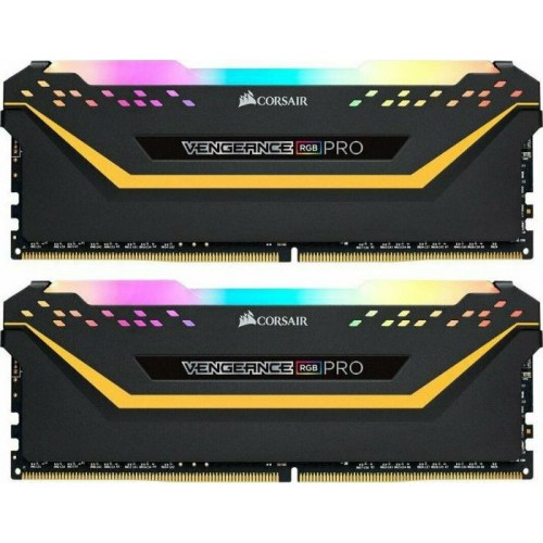 RAM CORSAIR VENGEANCE RGB PRO 32GB 2X16 DDR4-3200MHz CMW32GX4M2E3200C16