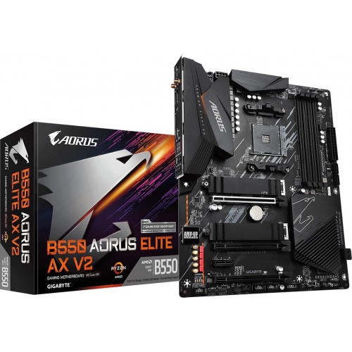 MOTHERBOARD GIGABYTE B550 AORUS ELITE AX V2 AM4 rev 1.0