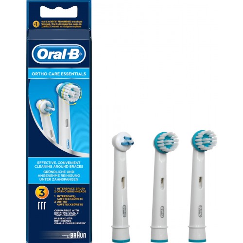 ORAL-B EXTRA BRUSHES ORTHO CARE ESSENTIALS KIT 3 - PARTS