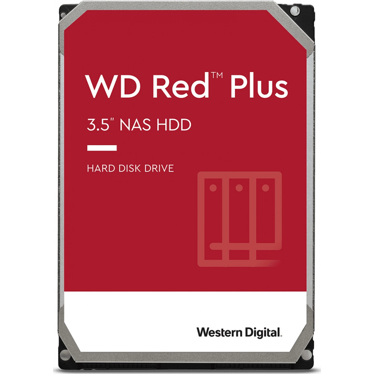 HDD WD RED PLUS 6TB 3.5" SATA 3 CACHE 256MB WD60EFPX