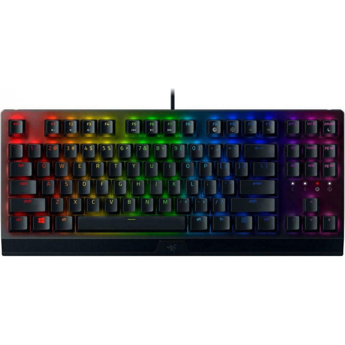 KEYBOARD RAZER BLACKWIDOW V3 TENKEYLESS MECHANICAL GAMING (YELLOW SWITCHES) RZ03-03491800-R3M1 US
