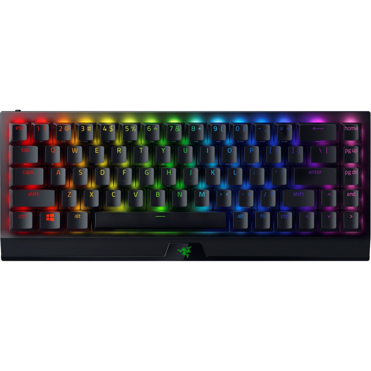 KEYBOARD RAZER BLACKWIDOW V3 MINI PHANTOM KEYCAPS GREEN SWITCH RZ03-03892000-R3M1