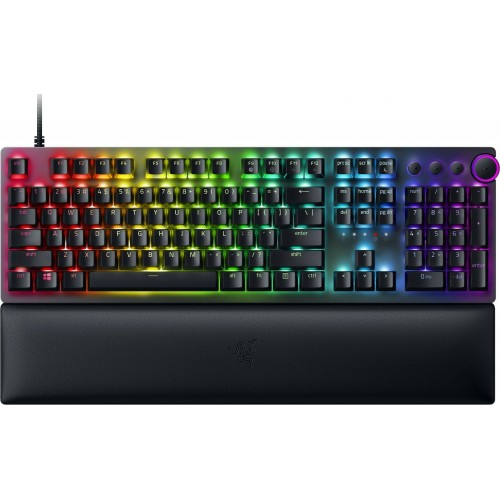 KEYBOARD RAZER HUNTSMAN V2 RGB OPTICAL CLICKY PURPLE SWITCH RZ03-03930300-R3M1 US