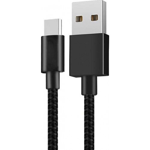 CABLE ORIGINAL XIAOMI BRAIDED USB TYPE C 1m BLACK SJV4109GL