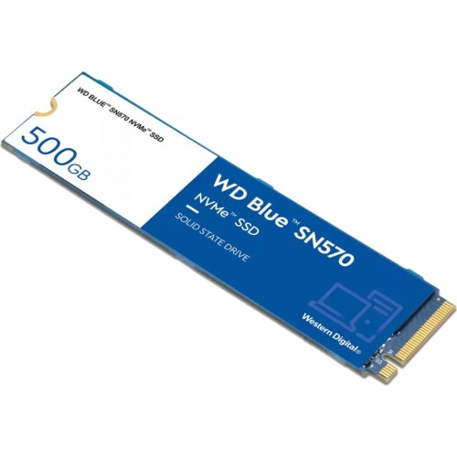 SSD WD BLUE 500GB SN570 PCIE NVME M.2 WDS500G3B0C