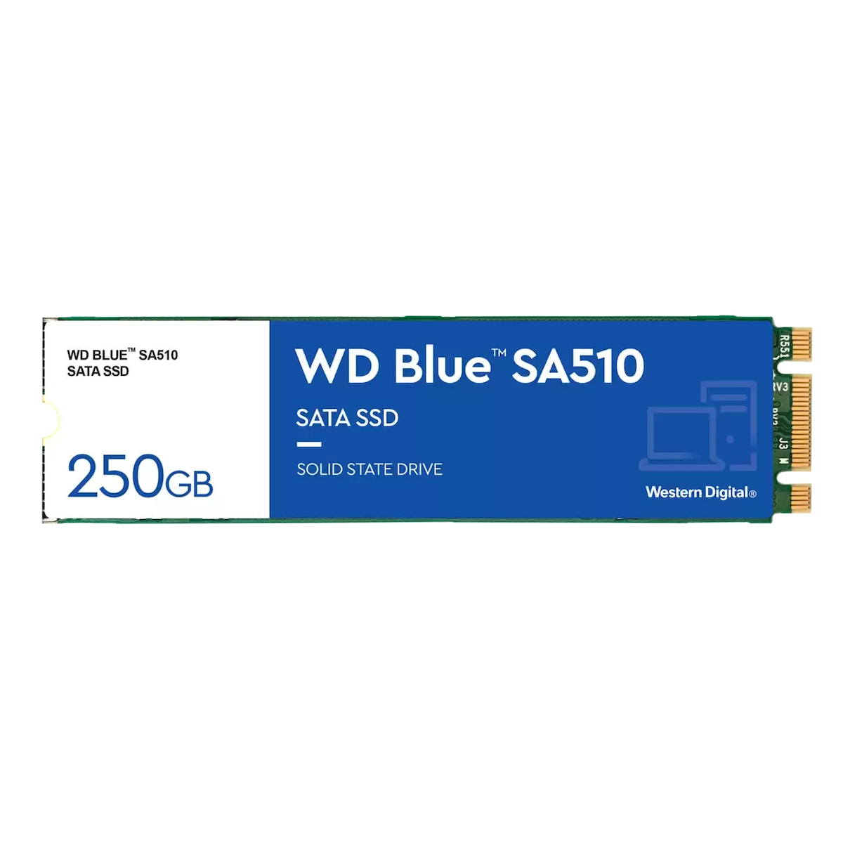 SSD WD BLUE 250GB SA510 SATA 3 SSD M.2 WDS250G3B0B