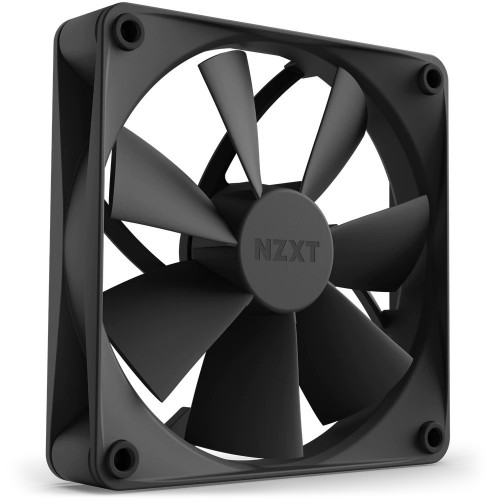 COOLING CASE FAN NZXT F120P 120mm BLACK FLUID DYNAMIC BEARING STATIC PRESSURE RF-P12SF-B1