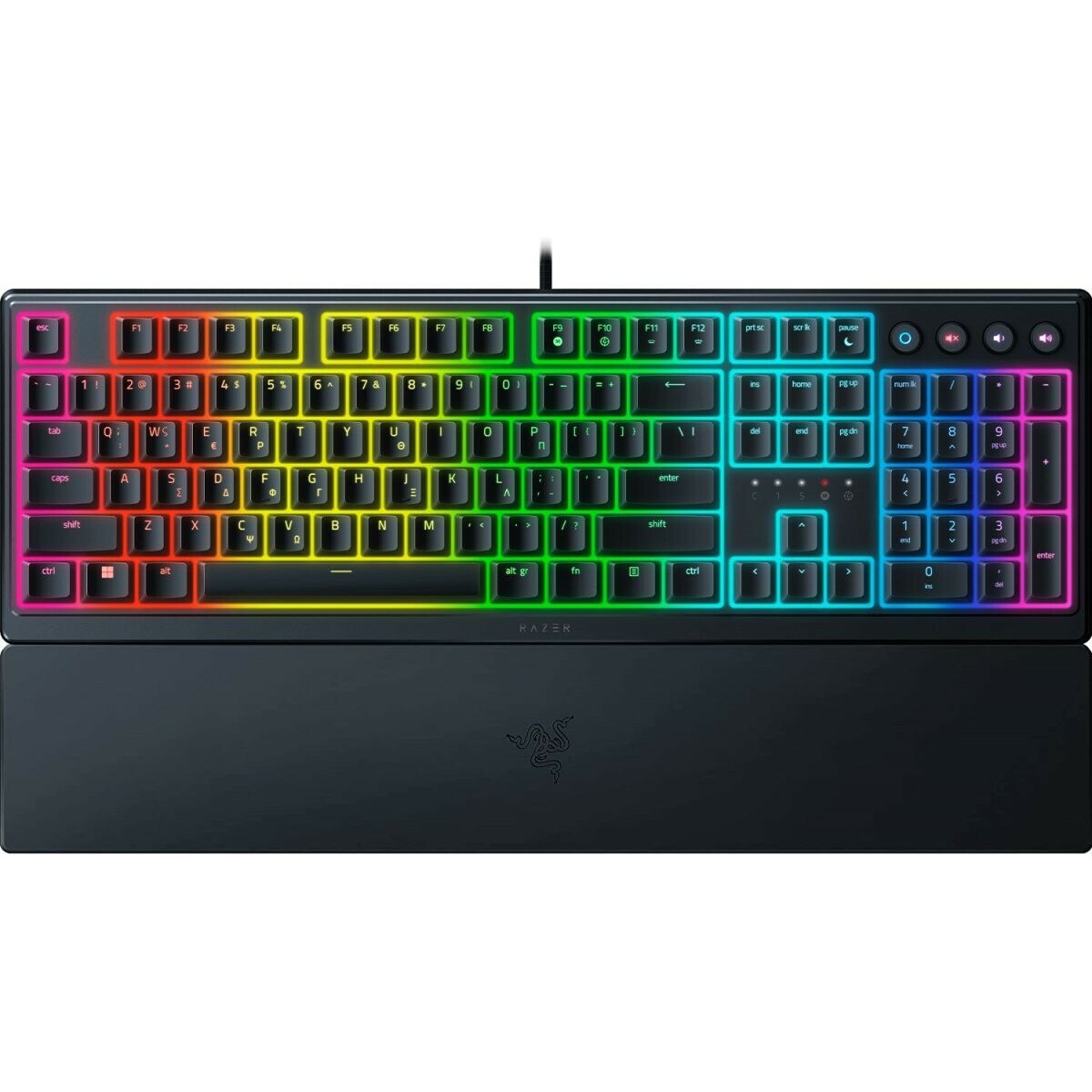 KEYBOARD RAZER ORNATA V3 MECHA MEMBRANE GAMING LOW PROFILE RZ03-04461300-R3P1 GR