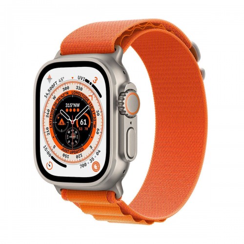 APPLE WATCH ULTRA 49mm TITANIUM ALPINE LOOP MEDIUM ORANGE EU MQFL3