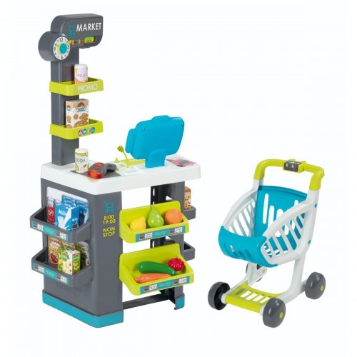 SMOBY CITY MARKET WITH SHOPPING TROLLEY MODEL