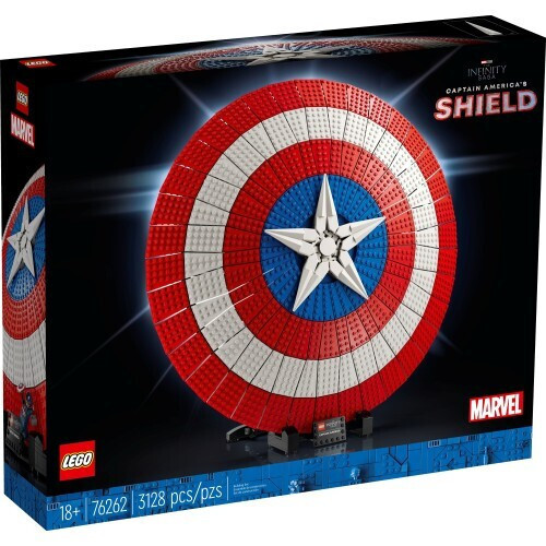 LEGO SUPER HERO MARVEL 76262 CAPTAIN AMERICA'S SHIELD SET