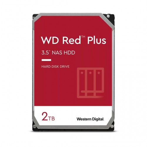 HDD WD RED PLUS 2TB 3.5" SATA 3 64MB WD20EFPX