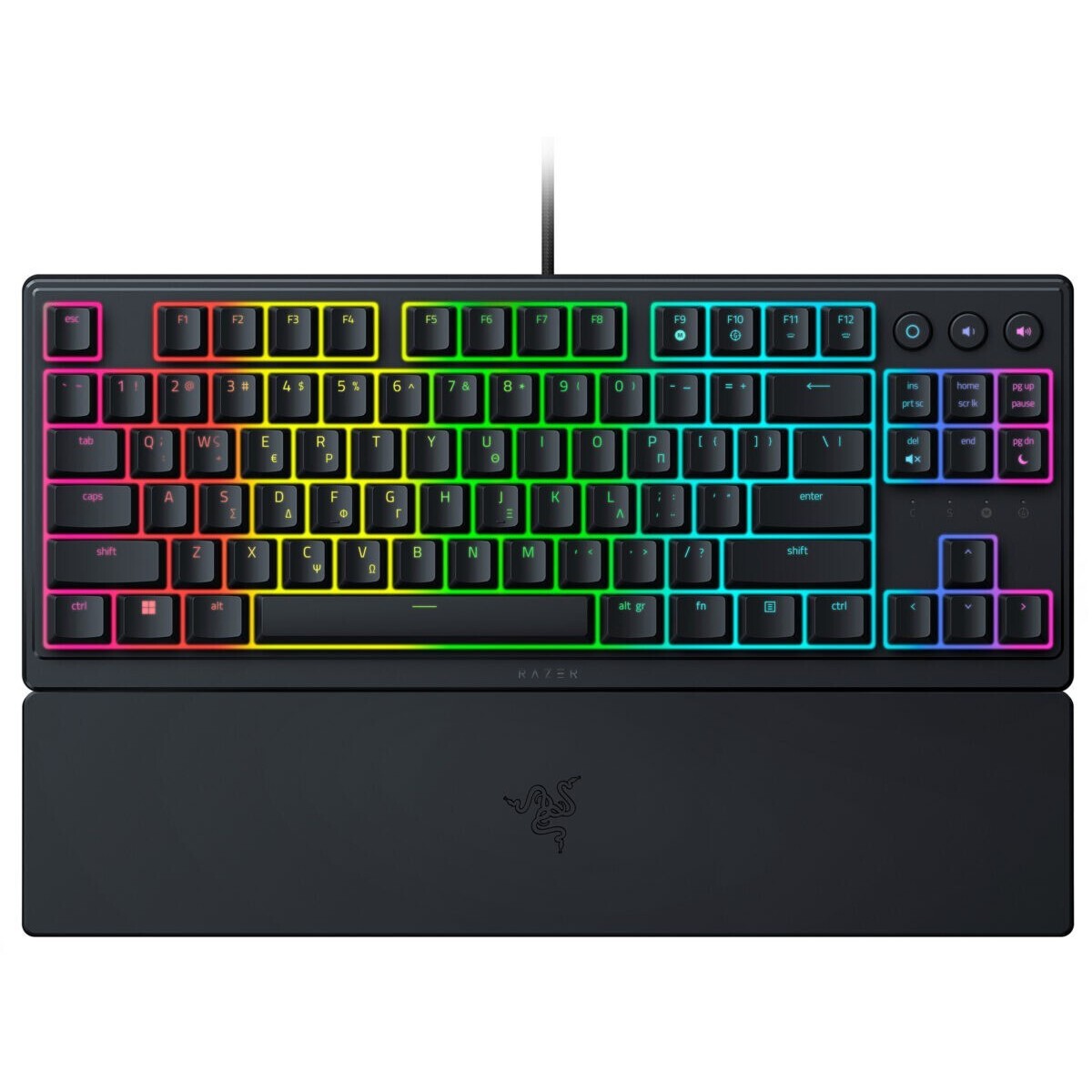 KEYBOARD RAZER ORNATA V3 TENKEYLESS MECHA MEMBRANE GAMING LOW PROFILE KEYBOARD RZ03-04881100-R3P1