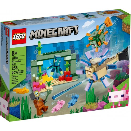 LEGO MINECRAFT 21180 THE GUARDIAN BATTLE