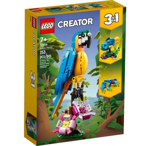 LEGO CREATOR 31136 EXOTIC PARROT