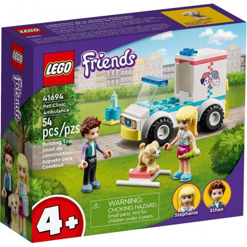 LEGO FRIENDS 41694 PET CLINIC AMBULANCE