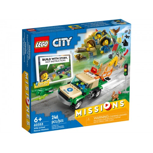 LEGO CITY 60353 WILD ANIMAL RESCUE MISSIONS