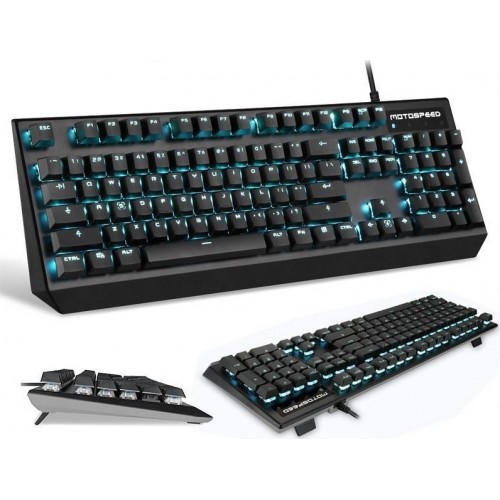 MOTOSPEED CK95 WIRED KEYBOARD BLACK SWITCHES US