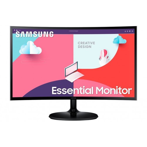 SAMSUNG MONITOR 24" CURVED LS24C364EAUXEN 