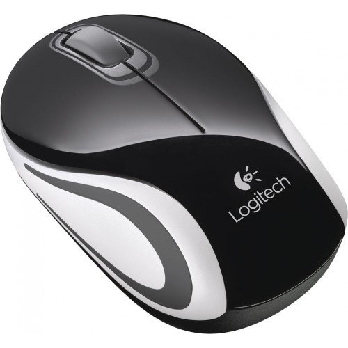 MOUSE LOGITECH MINI M187 WIRELESS BLACK 910-002731