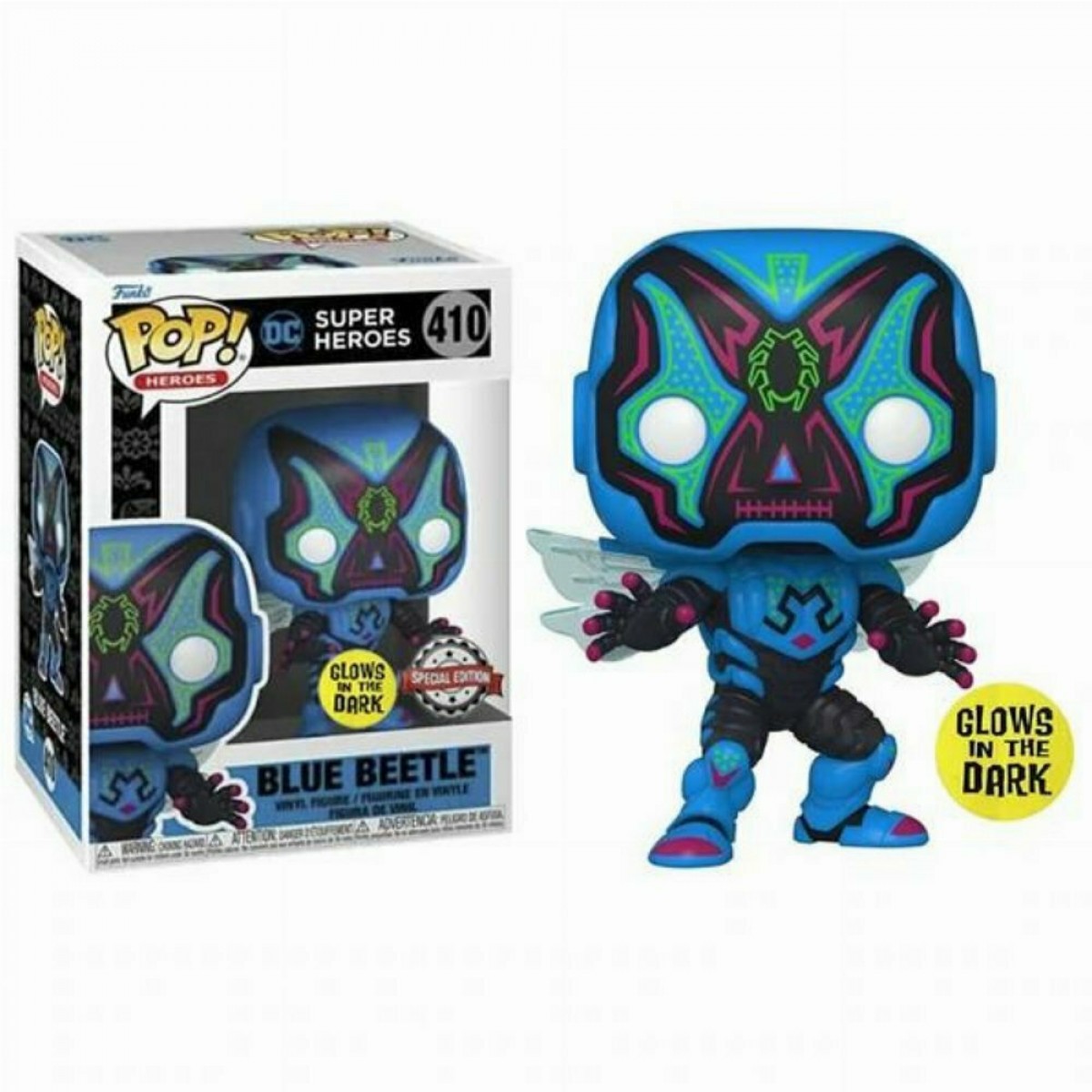 FUNKO POP DC SUPER HEROES 410 - BLUE BEETLE